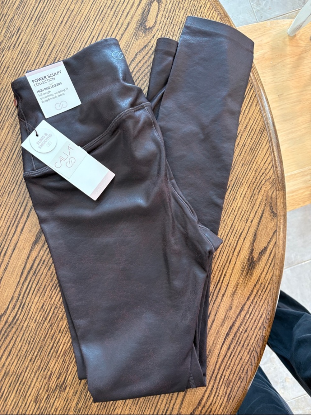 CALIA Women’s Power Sculpt Leggings - Dark Brown (Cocoa Dreams)